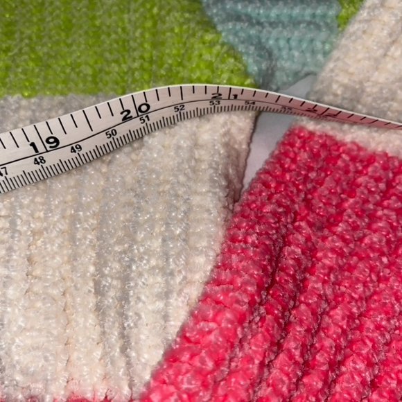 Cocovive soft and comfy Chenille Rainbow Striped sweater NWT XS, Small and Large - Picture 11 of 16